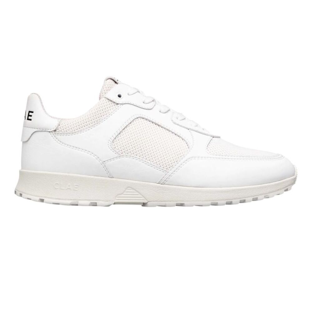 CLAE Childrens/Kids Contrast Low Sneakers / White